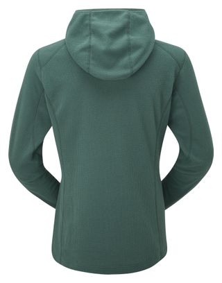 Dames RAB Tecton Hoody Fleece Groen