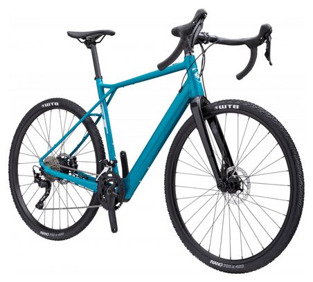 Gravelbike Electric GT Grade Bolt Shimano GRX 10V 250 Wh 700 mm Blau 2021