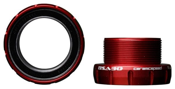 Boîtier de pédalier CeramicSpeed BSA30 68mm axe 30/100mm