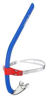 Speedo Pro Training Snorkel, Blue/Red