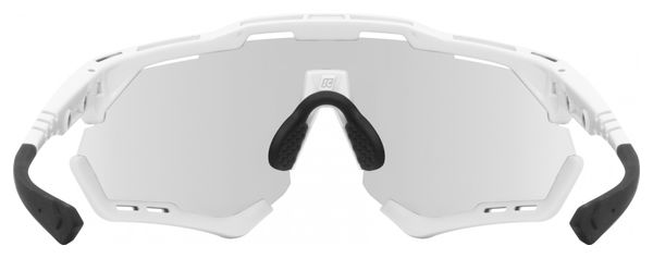 SCICON Aeroshade XL Brilliant White / Photochromic Silver Mirror