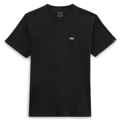 T-Shirt Vans Left Chest Logo Noir/Vert