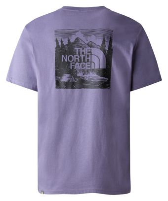 The North Face Red Box Cel T-Shirt Uomo Viola