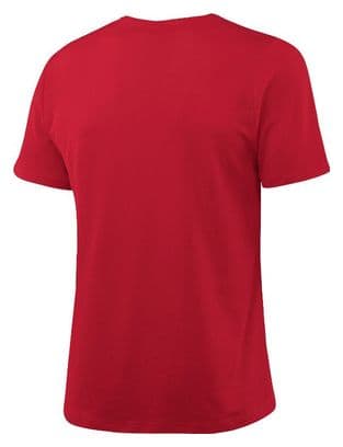 Chemise Loeffler à manches courtes m Printshirt All Mountain Transtex ® single-rouge