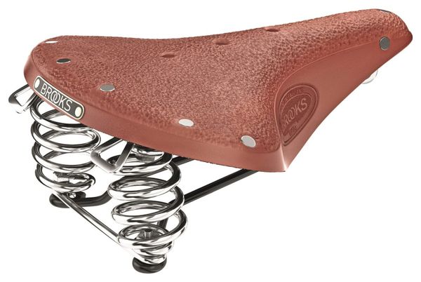 Brooks England Selle De Vélo B67S Femme - Marron