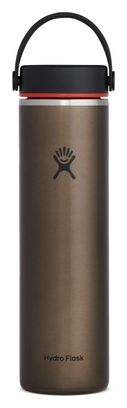 Bouteille Hydro Flask Berretto flessibile leggero a bocca larga 710 ml Grigio