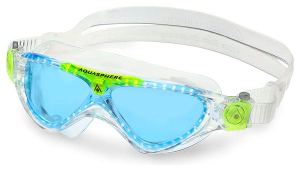 Aquasphere Vista Jr Schwimm-Maske Blau gefärbt/Transparent
