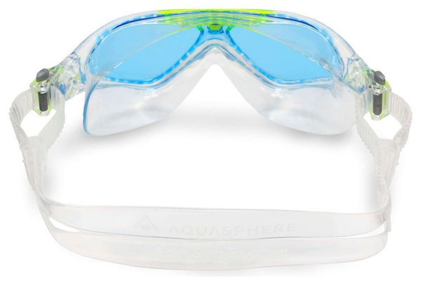 Aquasphere Vista Junior Zwemmasker Blauw Getint/Transparant