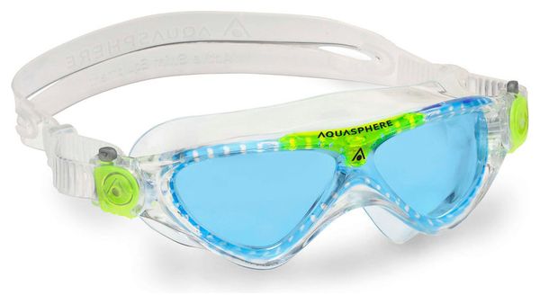 Aquasphere Vista Jr Schwimm-Maske Blau gefärbt/Transparent