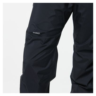 Pantaloni da trail impermeabili da donna Kiprun Nero