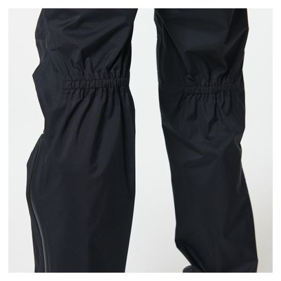 Pantalon de Trail Femme Imperméable Kiprun Noir