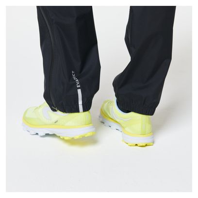 Pantaloni da trail impermeabili da donna Kiprun Nero