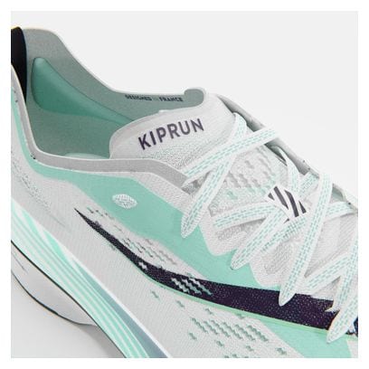 Chaussures Running Kiprun Carbone KD900X LD Blanc/Vert