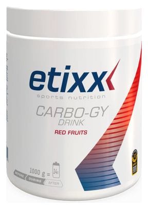 Etixx Boisson énergétique hypertonique Carbo-Gy Fruits Rouges 1kg