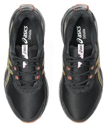 Chaussures Trail Asics Gel-Venture 10 Waterproof Noir/Orange Femme