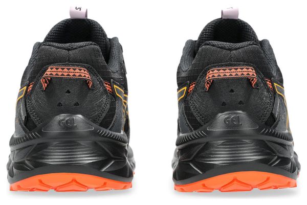 Chaussures Trail Asics Gel-Venture 10 Waterproof Noir/Orange Femme