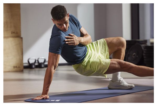 Tapis de Fitness - Adidas - 7mm - Bleu