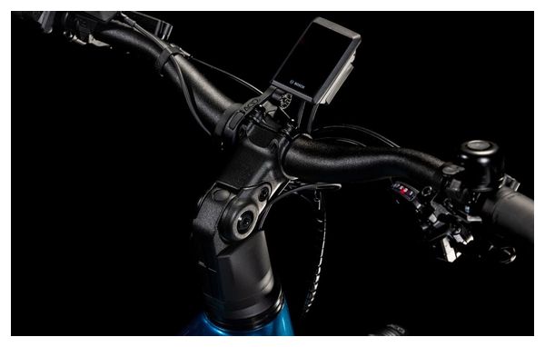 Cube Kathmandu Hybrid EX 800 Trapezio Bicicletta ibrida elettrica Shimano Cues 11S 800 Wh 700 mm Blu elettrico 2025