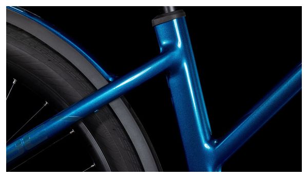 Cube Kathmandu Hybrid EX 800 Trapezio Bicicletta ibrida elettrica Shimano Cues 11S 800 Wh 700 mm Blu elettrico 2025
