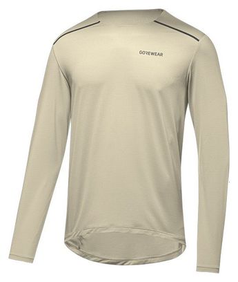 Maillot Manches Longues Gore Wear Contest 2.0 Beige Homme