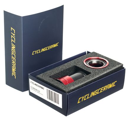 CyclingCeramic BB Evo 386-30 Bottom Bracket Red