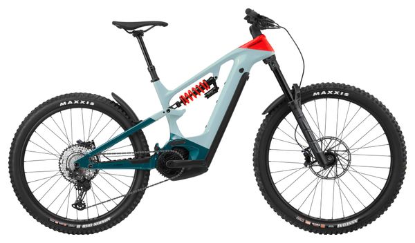 Cannondale Moterra Neo Carbon LT 2 Shimano SLX / XT 12V 750 Wh 29/27.5'' Mint Green All-Suspended Electric Mountain Bike