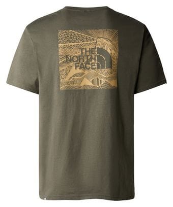 The North Face Red Box Men's T-Shirt Green