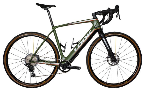 Refurbished Product Look E-765 Gravel Sram Force 1x11V Green Mat