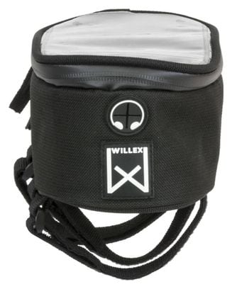 Willex Sacoche de cadre de vélo 1200 2 L Noir