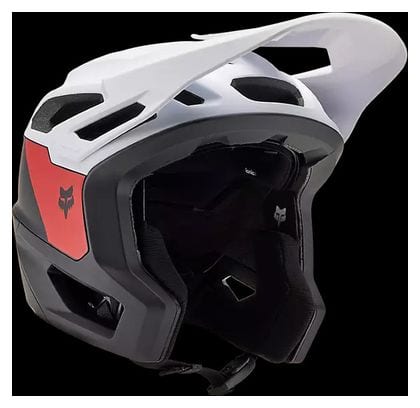 Fox Dropframe Pro Helm Zwart/Wit