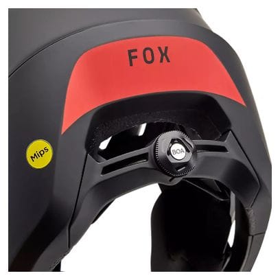 Fox Dropframe Pro Helm Schwarz/Weiß