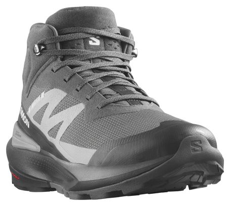 Chaussures de Randonnée Salomon Elixir Activ Mid GTX Gris Noir