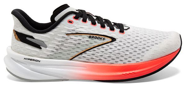 Brooks Hyperion Running Shoes White Red Men's