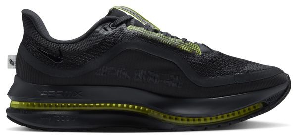 Nike Pegasus Premium Running Shoes, Gray/Yellow, Men's