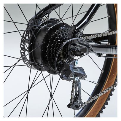 Rockrider E ST 500 26'' Hardtail Electric Mountain Bike, Ages 9–12, Black - Refurbished Product