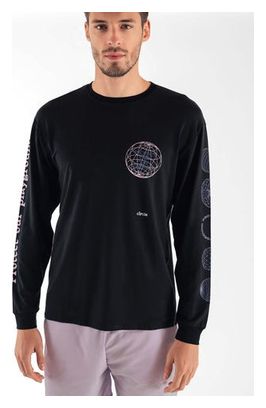 Circle Feel Good POP Black Unisex long sleeve jersey