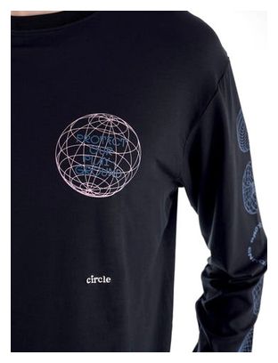 Circle Feel Good POP Black Unisex long sleeve jersey