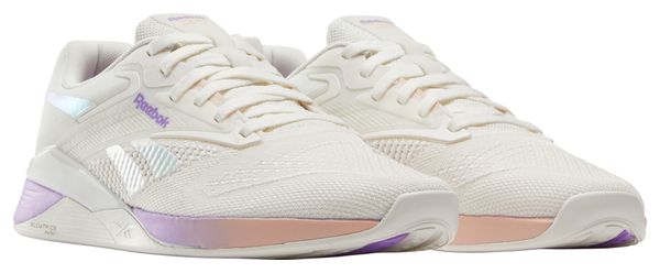 Reebok Nano X4 Women's Training Shoes White/Purple