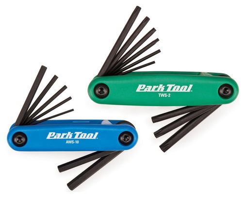 Park Tool FWS-2 Fold-Up Wrench Set Allen and Torx