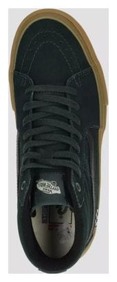 Paire de Chaussures Vans Skate Sk8-Hi Vert/Gum 