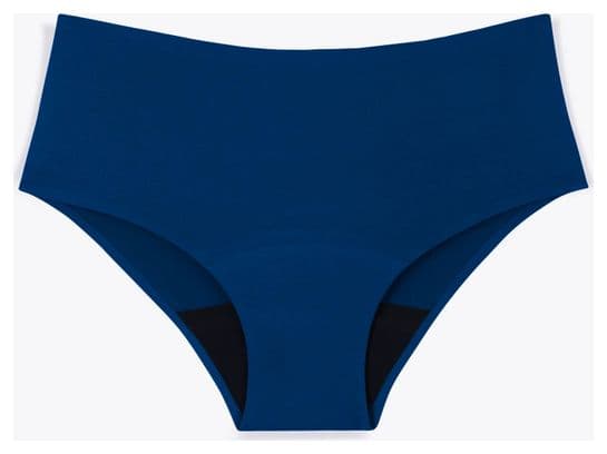 Shorty Menstruel pour Ados - Flux moyen - Bleu Nuit