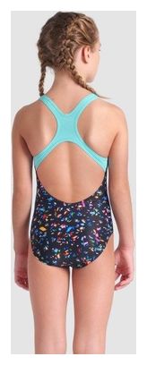 Costume da bagno Arena Confetti per bambina Nero/Multicolore