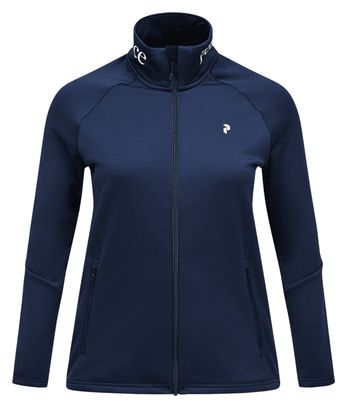 Peak Performance Rider Essentials Women's Blue Zip Fleece