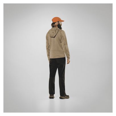 Heren Salewa Puez Rocca Beige Fleece Jas