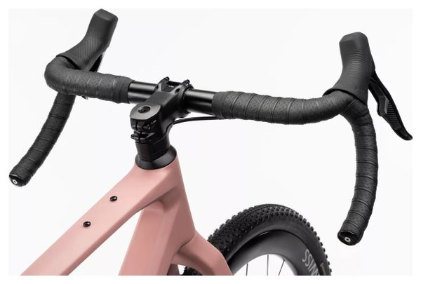 Bicicletta gravel Ghost Asket CF X Sram Force XPLR AXS 13V 700 mm Rosa/Beige opaco 2026