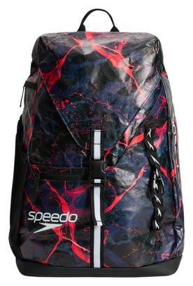 Speedo Team-rugzak 35 l, limited edition, zwart/rood