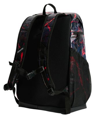 Speedo Team-rugzak 35 l, limited edition, zwart/rood