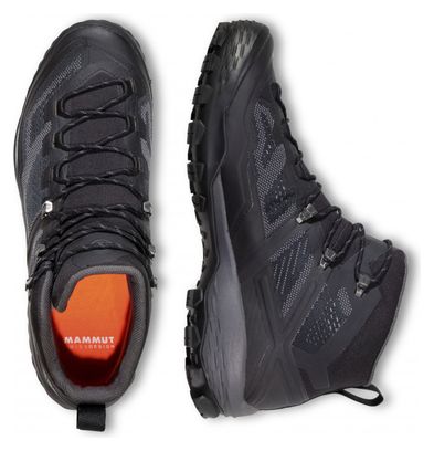 Chaussures de Randonnée Mammut Ducan Mid Gore-Tex Noir