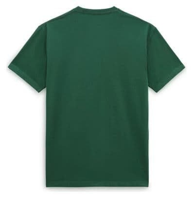 T-Shirt Vans Left Chest Logo Vert/Blanc