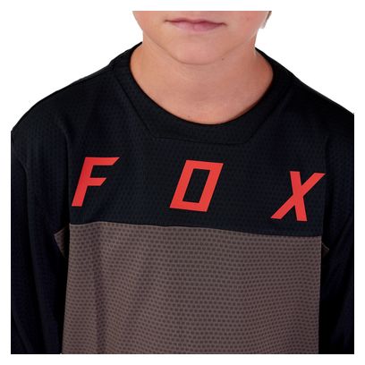 Fox Junior Defend Race Long Sleeve Jersey Bruin